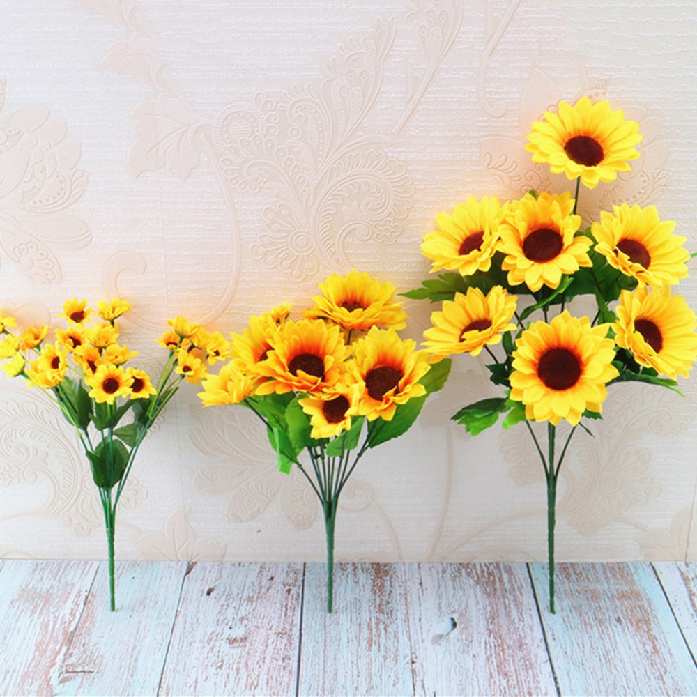 Diy Kerajinan Dekoratif Bentuk Bunga  Matahari Warna Kuning 