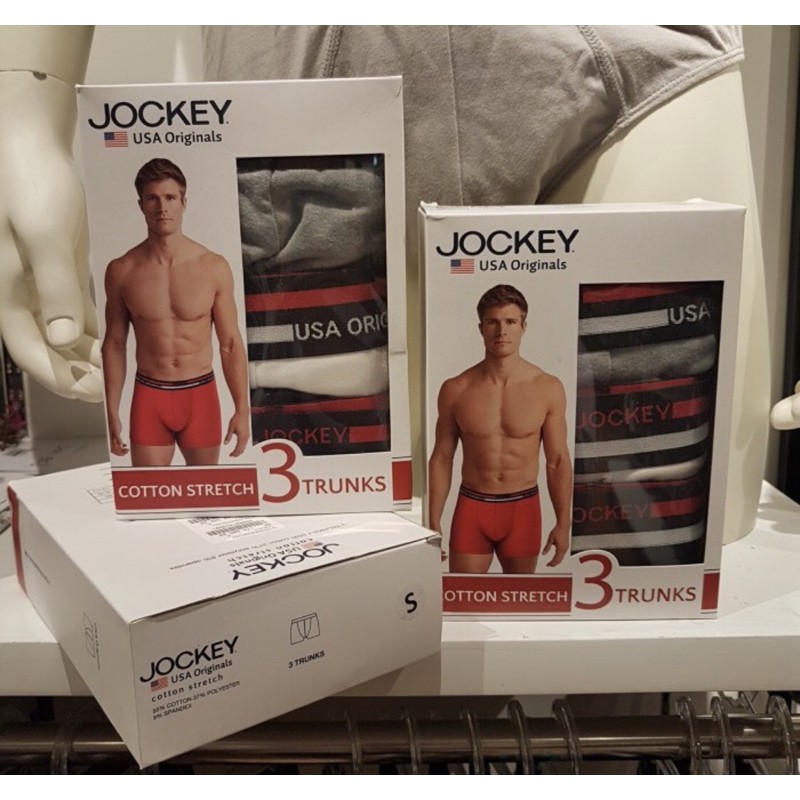 Jockey Underwear / Jockey UsA Original / Jockey Boxer Pria