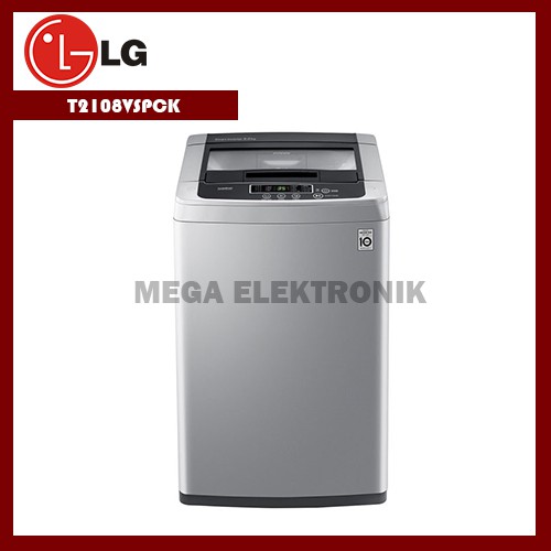 LG T2108VSPCK Mesin Cuci Top Loading 1 Tabung 8KG