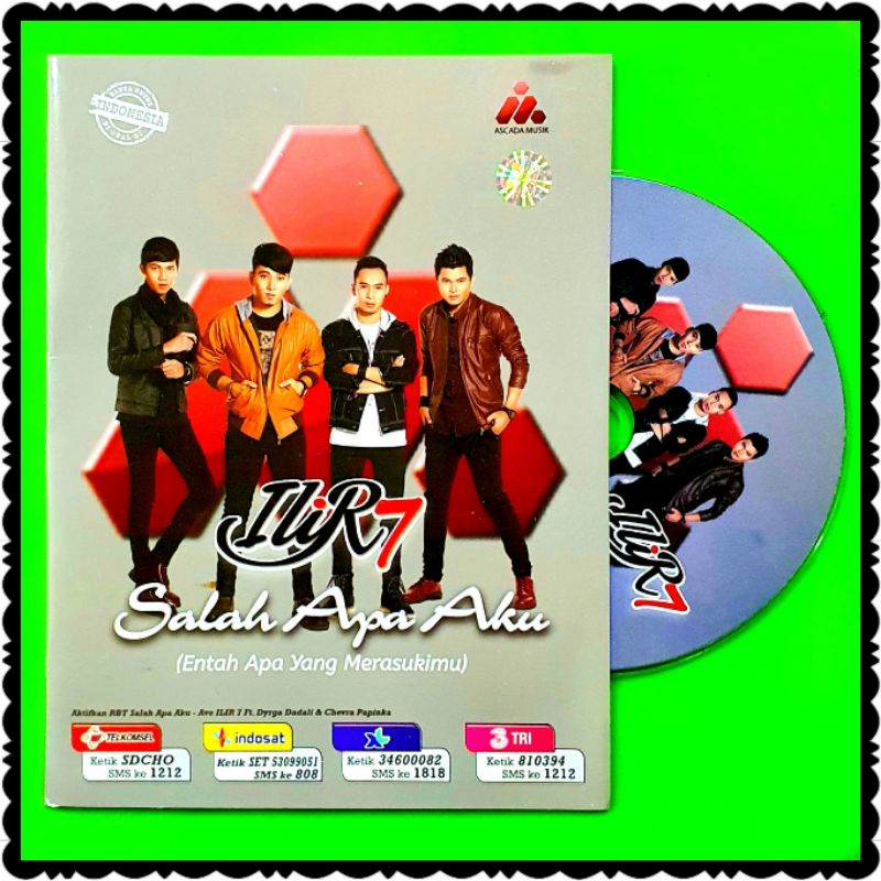 KASET ORIGINAL VIDEO LAGU KARAOKE POP INDONESIA BAND ILIR7 SALAH APA AKU-VOCAL ON OF AKTIF-LAGU BAND