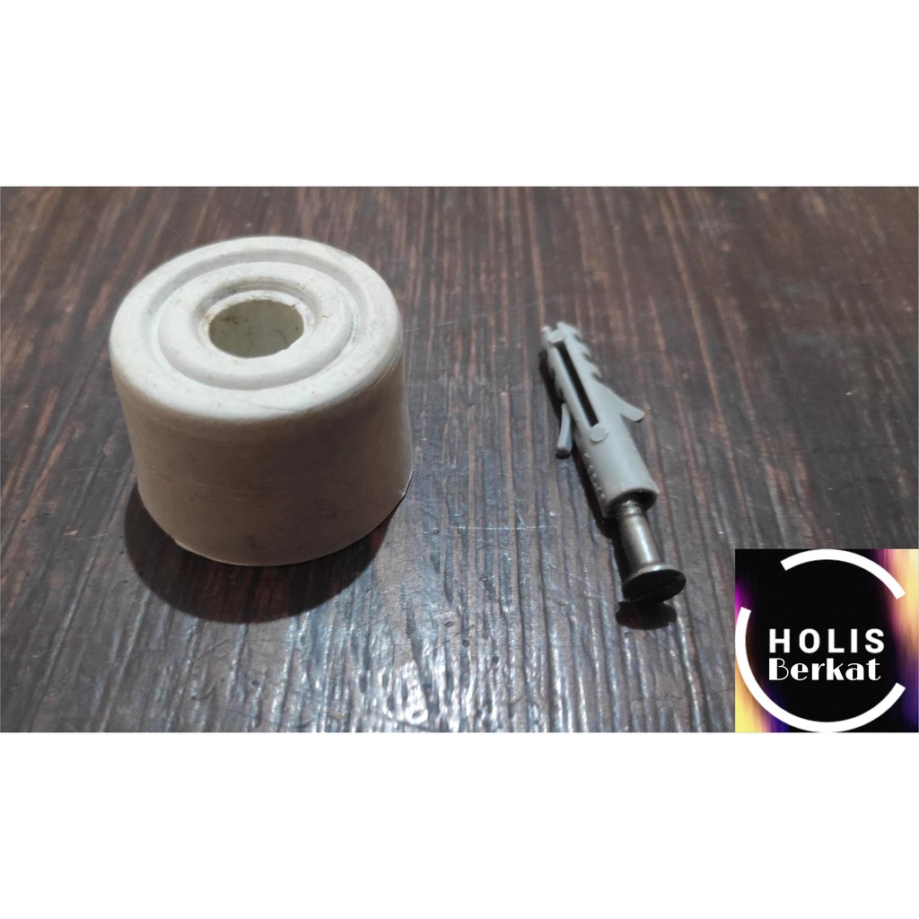 Door Stop Karet / Penahan Pintu / Door Stopper Pendek Murah Bandung