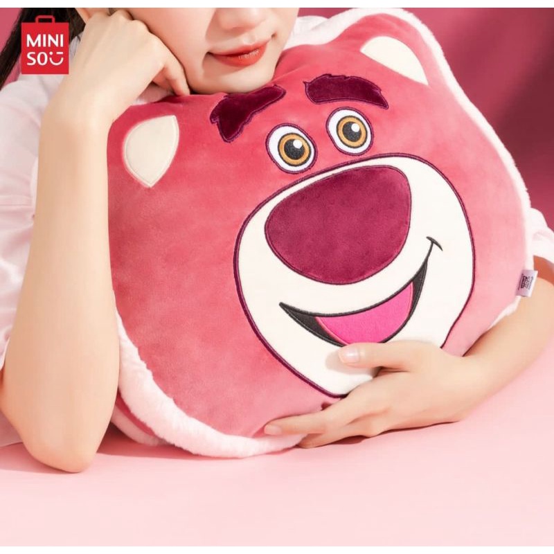 Boneka Bantal Lotso Series Toy Story X Miniso