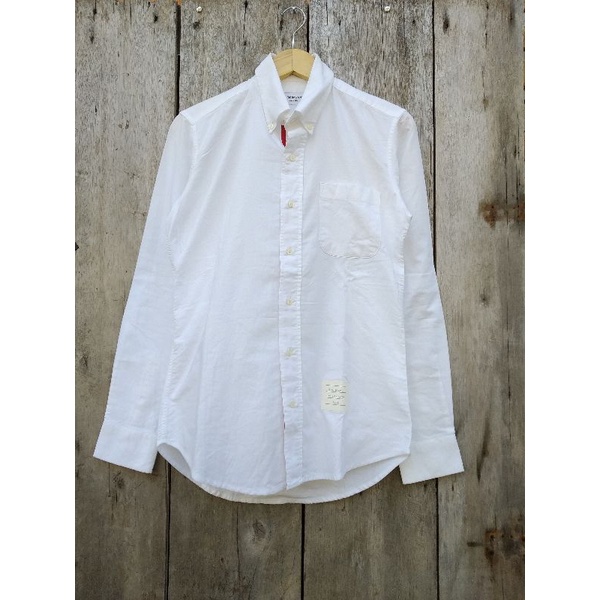 kemeja putih thom browne size M second original