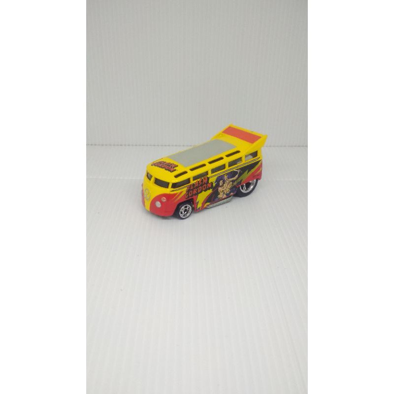 hot wheels vw drag bus plus paket gulf