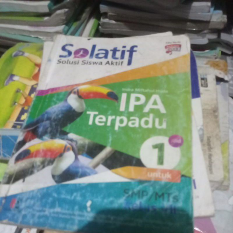 Buku solatif IPA terpadu 1 smp revisi