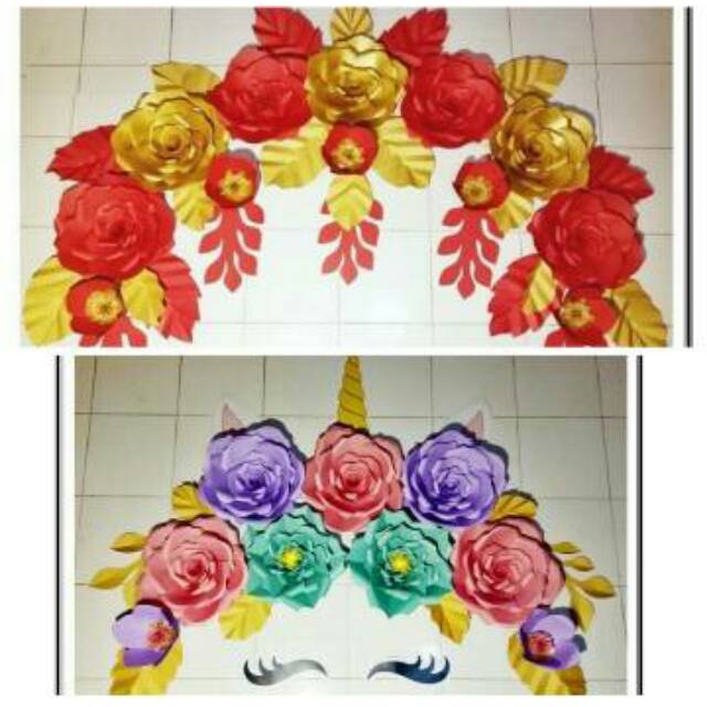 

Paper flower art rebuit