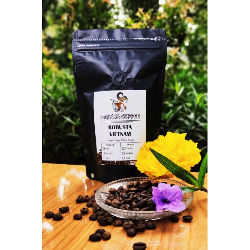 

Kopi Robusta Vietnam "Single Origin" ARJUNA COFFEE 200gr