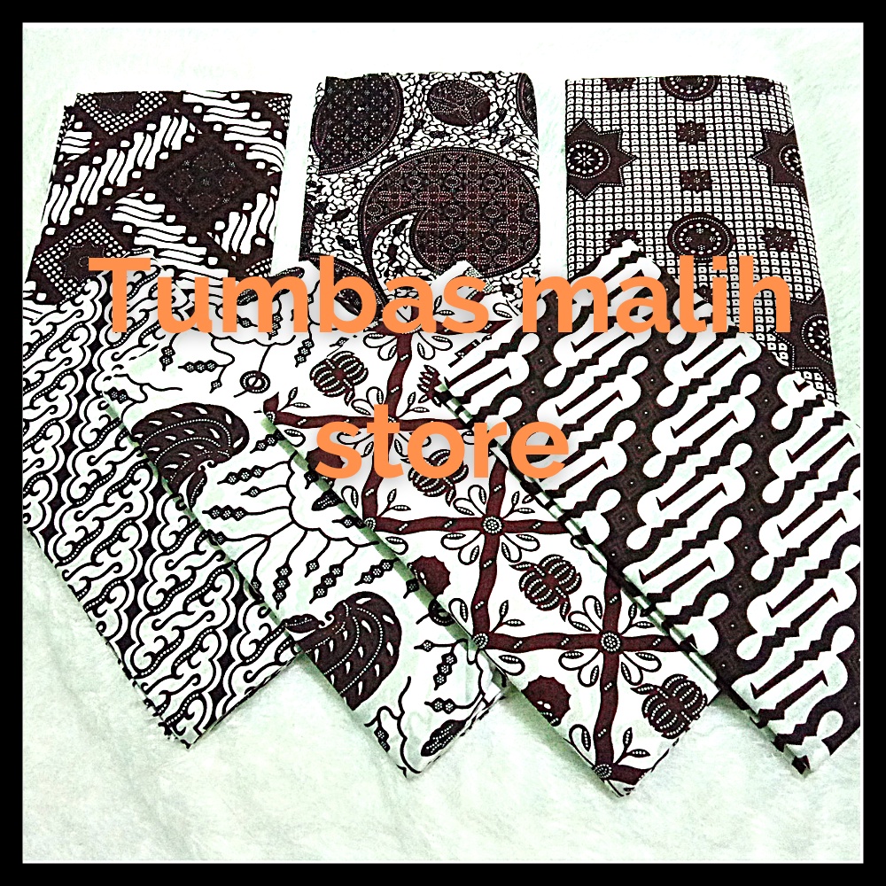 Kain Batik Jarik Jarit Tapih Samping Kebat Sewek Panjang Meteran Cap Cent Katun Printing Premium Ido