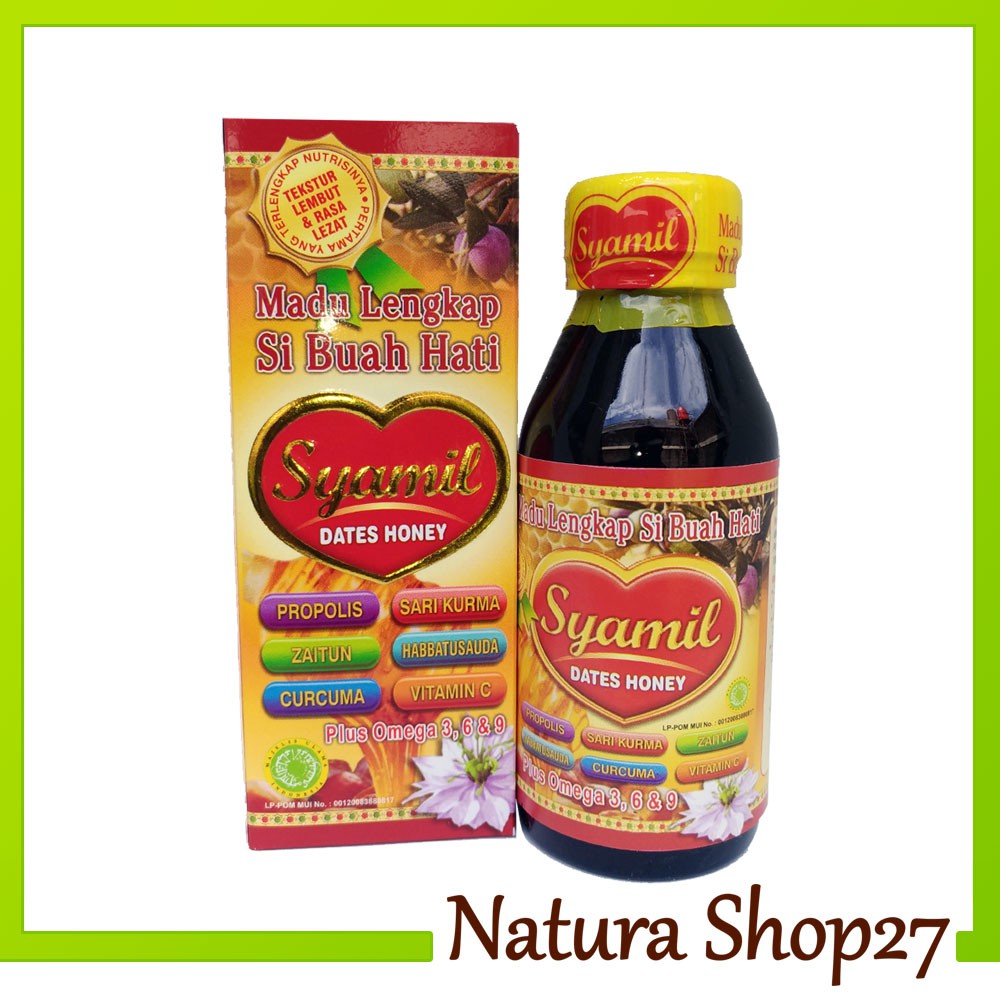 

Madu Syamil Dates Honey / Madu Lengkap Untuk Si Buah Hati