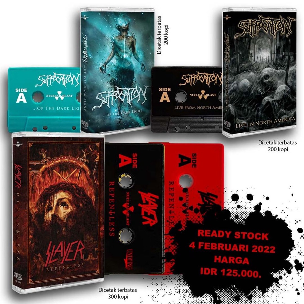 Kaset - SLAYER x SUFFOCATION
