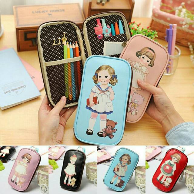 

Tempat pensil case pensil pouch pensil import