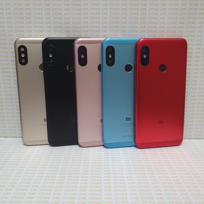 Backdoor Back Casing Tutup Belakang Housing Xiaomi Redmi 6 Pro ORI