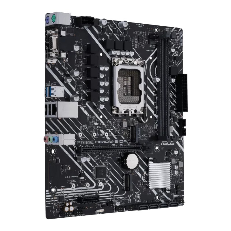 Mainbord Asus Prime H610M-E - mATX DD4 LGA1700 Intel Gen 12 - ASUS H610ME - Garansi Resmi