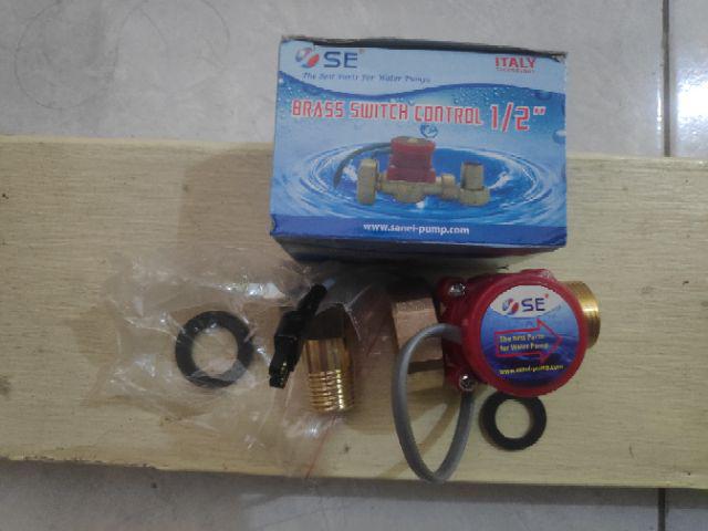 Water Flow Switch / Brass Switch Control San-ei (1 X 1/2 Atau 1 X 3/4)