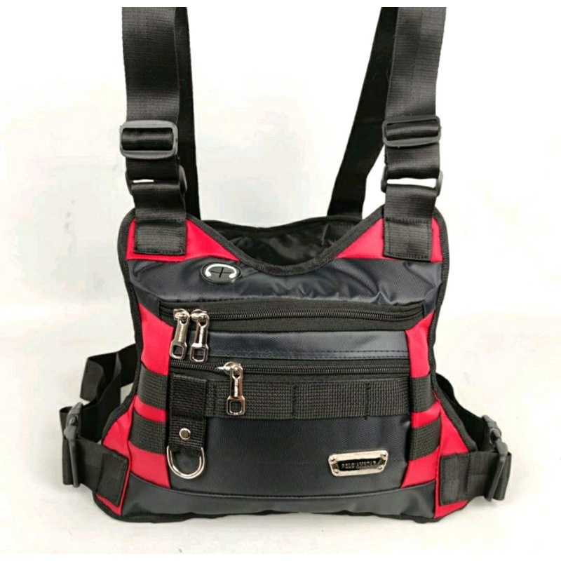 Tas Dada Original  Waterproof Bahan Micro TR Chestbag Tas Rompi Tas Pelindung Dada