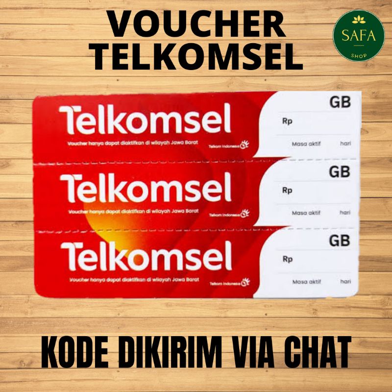 ( Via Chat ) Voucher data Telkomsel Jatim Jateng Jabar Jabodetabek 1.5GB 2GB 2.5GB 3GB 3.5GB 4GB 4.5