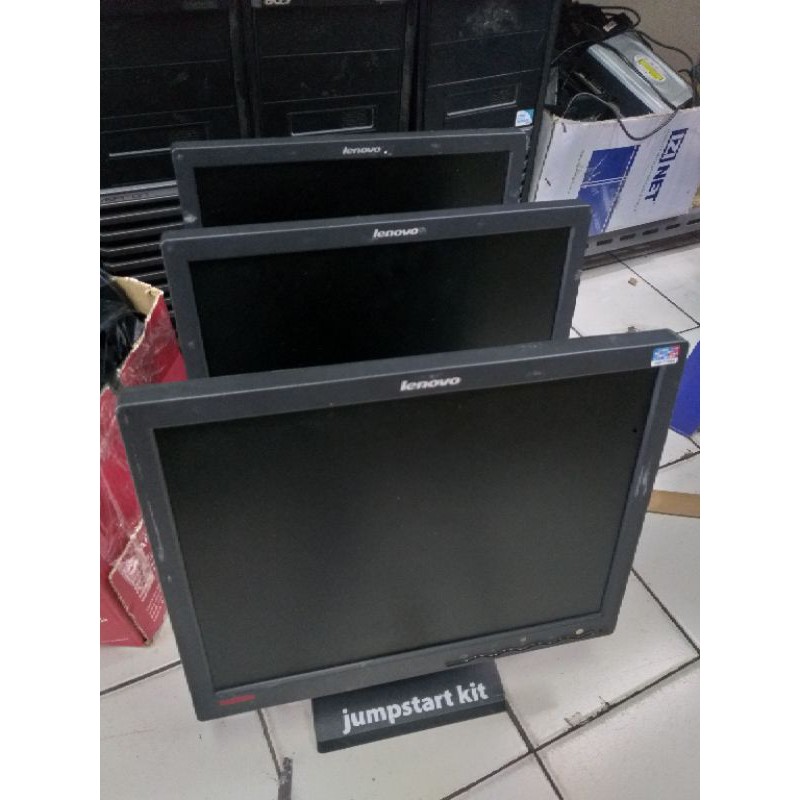 Monitor LCD 15 inch Kotak berbagai merk