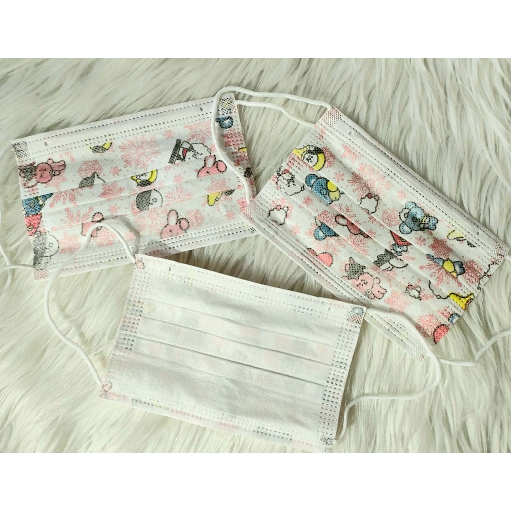 Masker Anak Motif K-Pop 3ply Import Real Pict ALADDIN_88