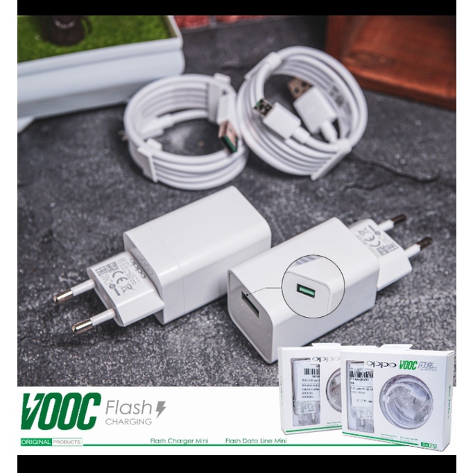 CHARGER OPPO VOOC FAST CHARGING ORIGINAL 100% 4A F3 Plus / F9  Type - C