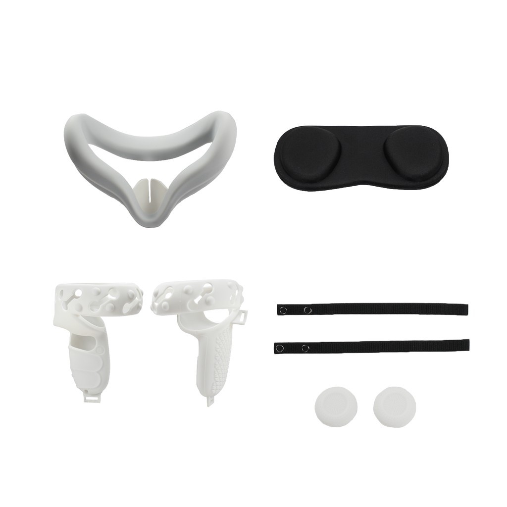 Case Pelindung Bahan Silikon Lembut Anti Keringat Untuk Oculus Quest 2 Vr Controller