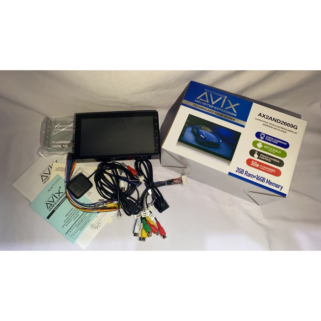 Double din Android 7 inch AVIX AX2AND2669G Android 2GB/16GB Double din
