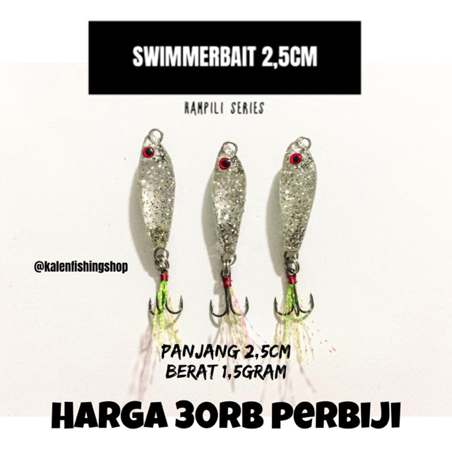 

SWIMBAIT / SWIMMER KALEN 2,5 CM SILVER