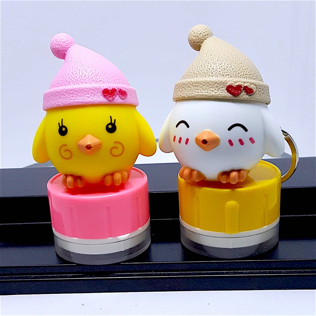 

custom Stamp / Stempel Nama Light And Sound Karakter Baby Bird