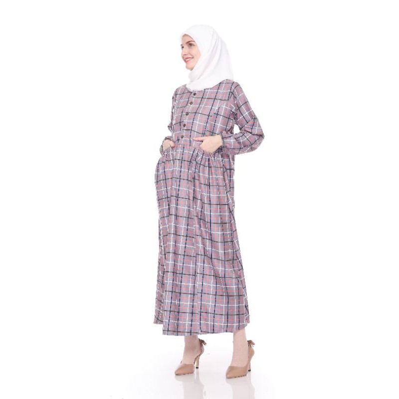 gamis nyaman dan simple dailywear baju sehari hari