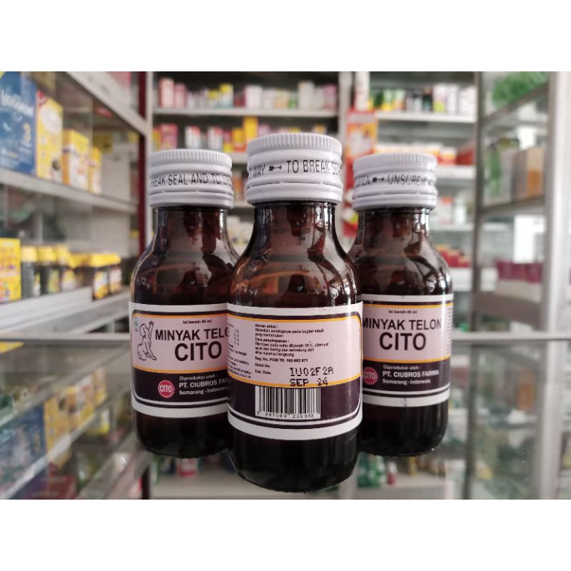 MINYAK TELON CITO 60ML - 07/2025