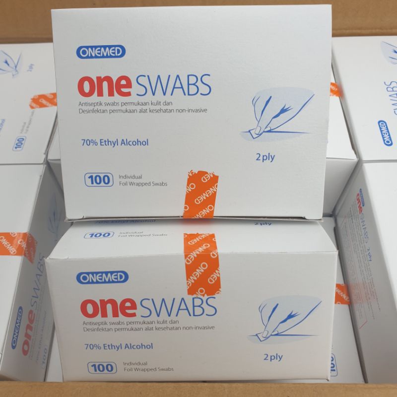 Alkohol Swab Onemed Kapas Alkohol Tisu Alcohol Pads One Swab