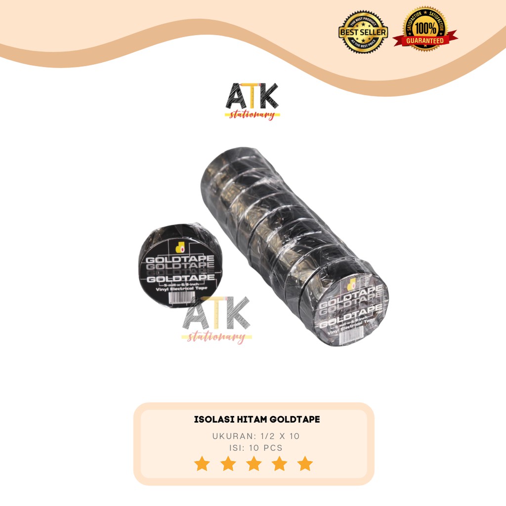 

Isolasi Hitam Goldtape atk
