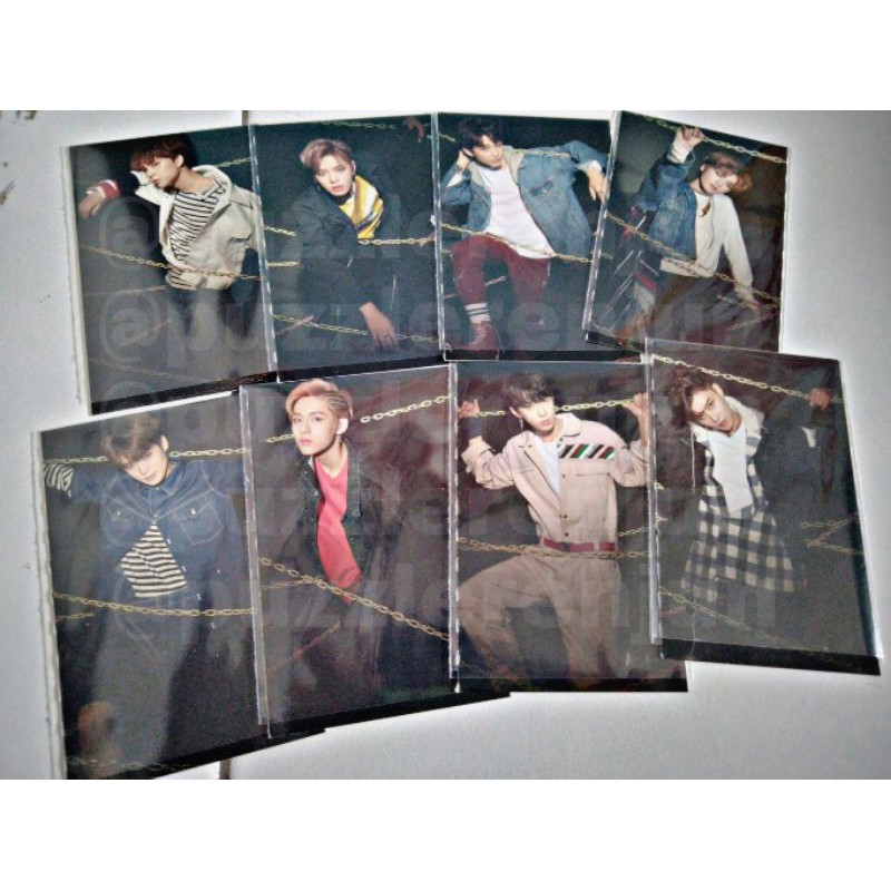 FOLDING POSTER NCT 127 CHAIN CASSETTE TAPE