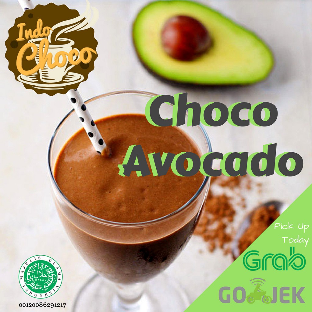 Minuman Coklat Avocado 1 Kg / Bubuk Coklat Avocado / Choco Avocado Chozo