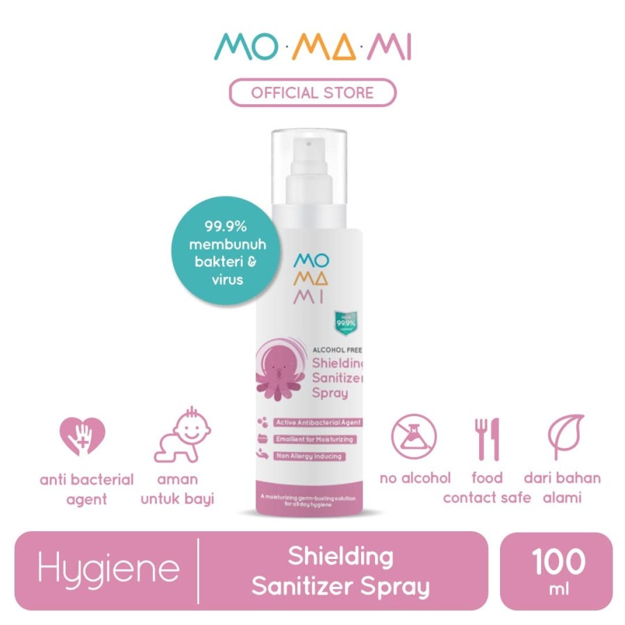 MOMAMI SHIELDING SANITIZING SPRAY 100ML / 126375