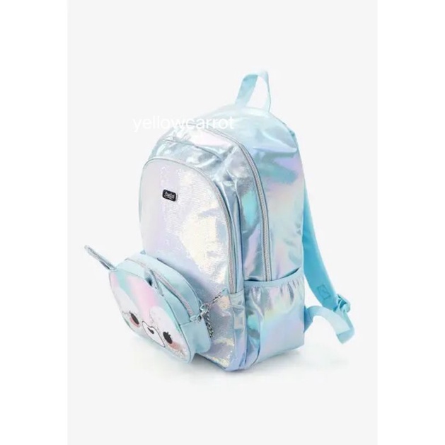 Original Justice Tas Sekolah Shaky Llma Backpack Set Tas Bekal Anak Perempuan Original