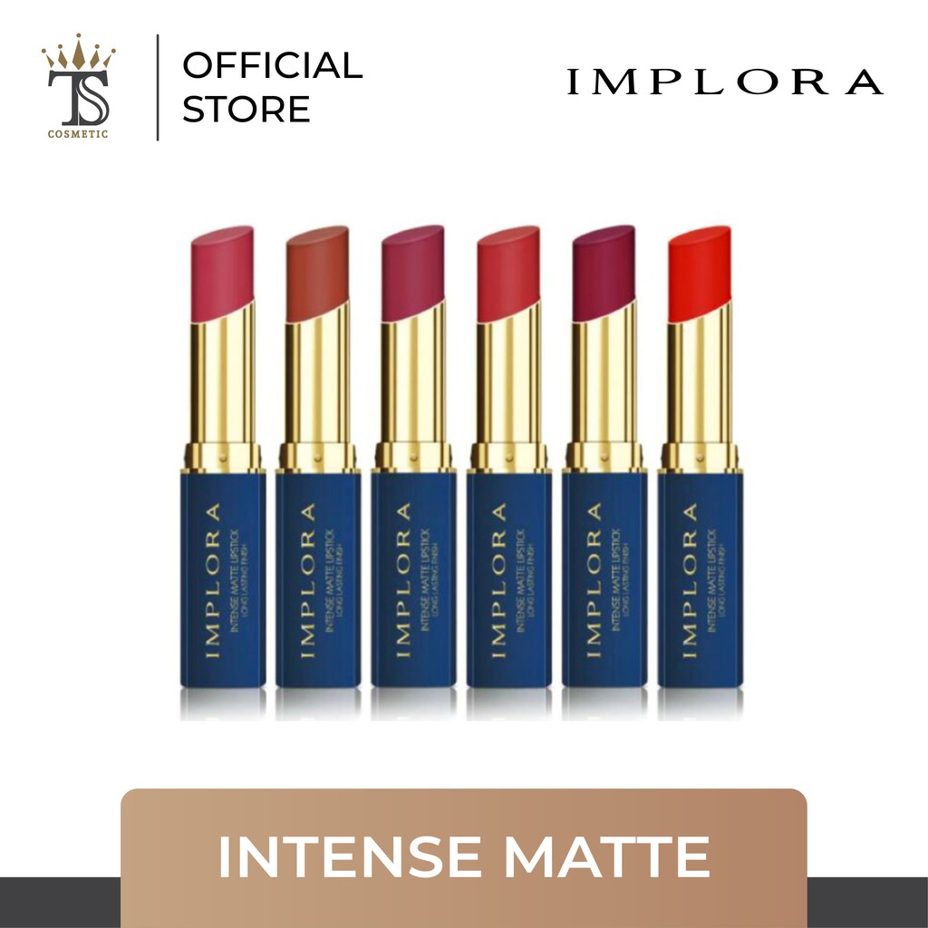 IMPLORA Intense Matte Lipstik Ori BPOM