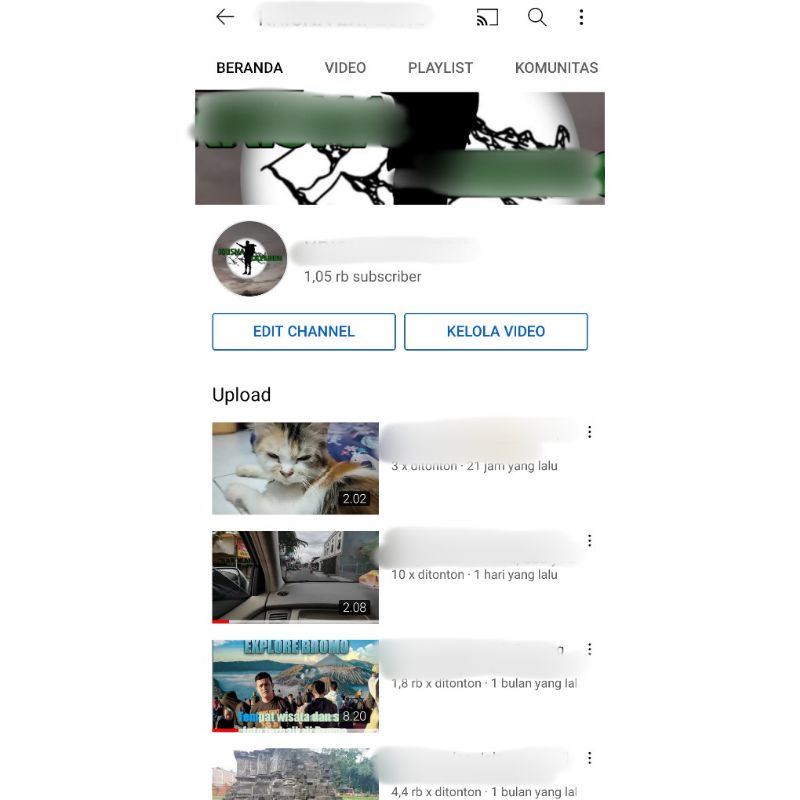 (Terjual) Akun YouTube 1k + AdSense (Sudah Monetisasi)