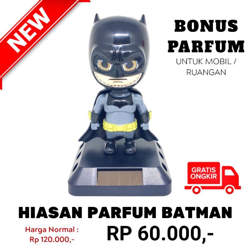 Hiasan Dashboard mobil pajangan ruangan+ Bonus parfum Batman