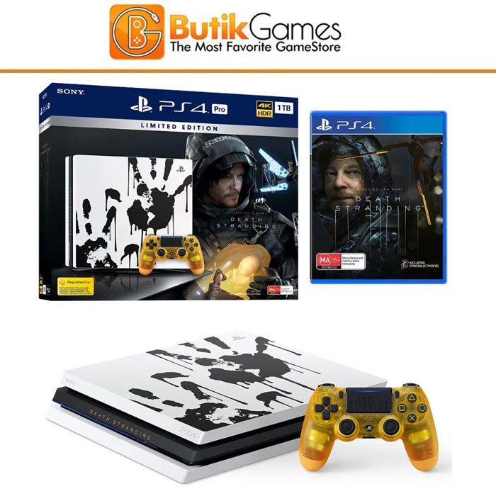 Ps4 Pro 1tb Death Stranding Limited Edition Consoleps4 Shopee