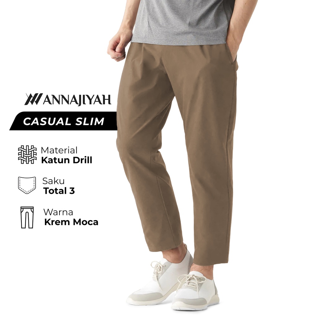 Celana Sirwal CASUAL Slim Fit by Afkar Annajiyah SKAB