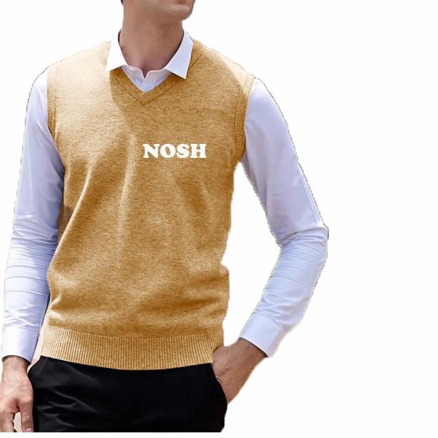 ✬ Rompi Rajut Pria Polos - Ian / Rompi Cowok / Rompi Pria Polos NOSH ❉