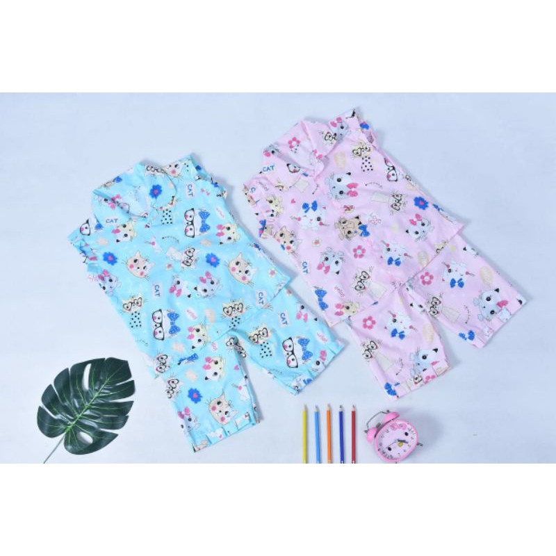 PILIH MOTIF set ruffle CATRA 1-5 TAHUN