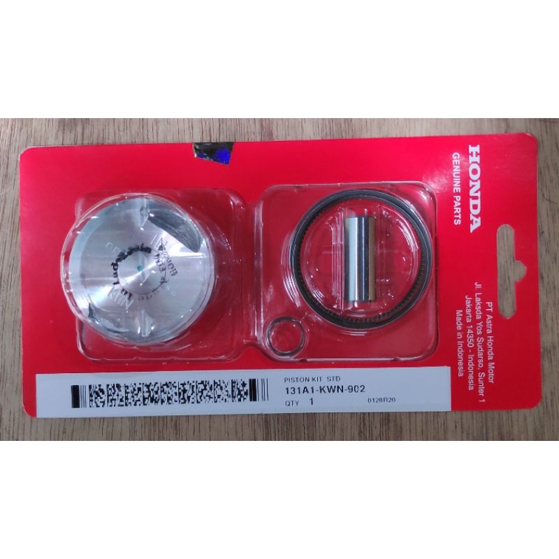 Piston kit atau seher ring klip n pin Vario 125/Vario 125 Led overside standar