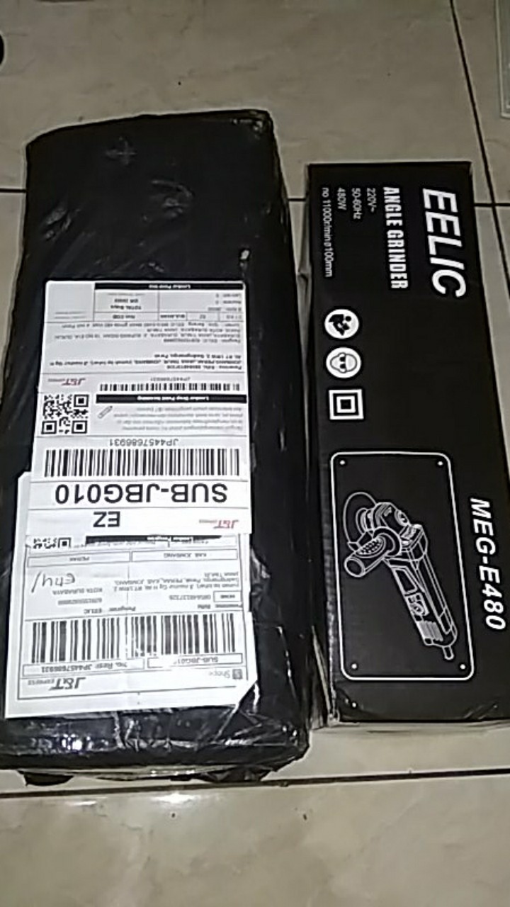 Eelic Meg-e480 Mesin Grinda 480 Watt  4 Inch Potong Besi