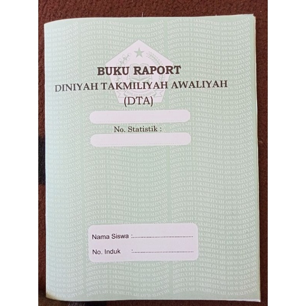 

Raport DTA (Diniyyah Takmilyah Awaliyah)