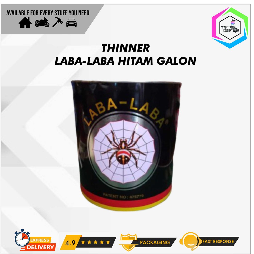 THINNER LABA LABA HITAM GALON