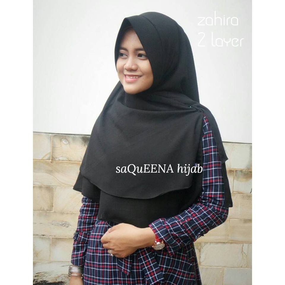 HOT KERUDUNG KHIMAR ZAHIRA / JILBAB ZAHIRA INSTAN / KHIMAR ZAHIRA HOT