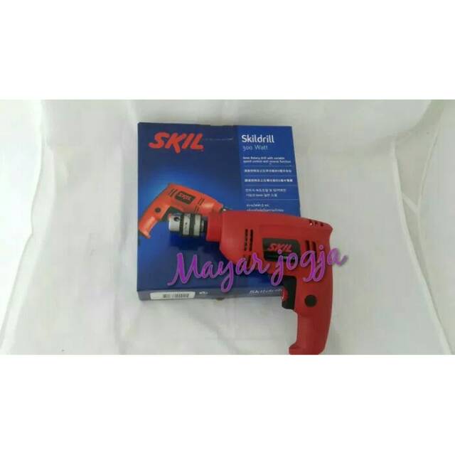 SKIL 6538 Mesin Bor Tangan Bor Besi Kayu Elektrik Drill 6 mm SKIL 6538