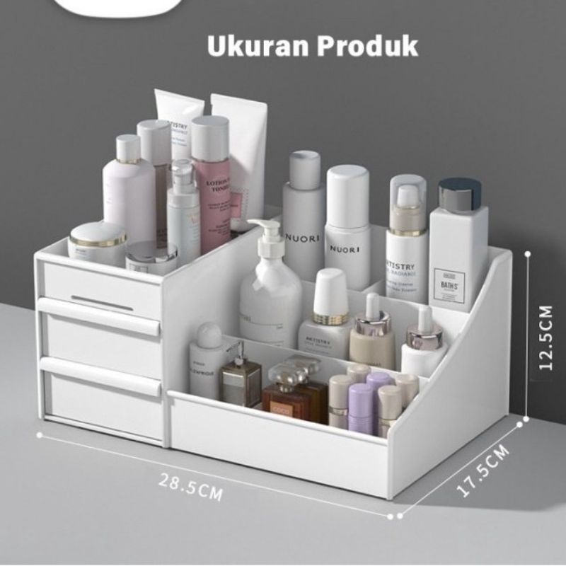 PROMO TERMURAH RAK KOSMETIK/ Cosmetic Storage Drawer / Kotak Penyimpanan Makeup Organizer / Rak Kosmetik