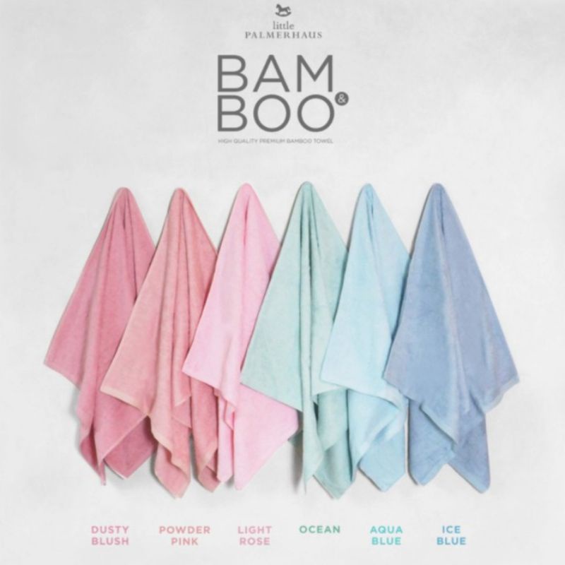 Little Palmerhaus Bam &amp; Boo Bamboo Towel (Handuk Anak)